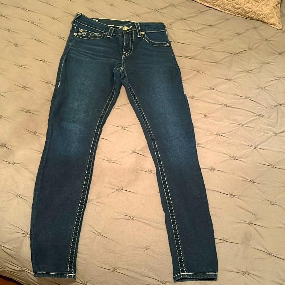 Authentic True Religion Size 29. Jennie Curvy. Mid Rise Skinny.